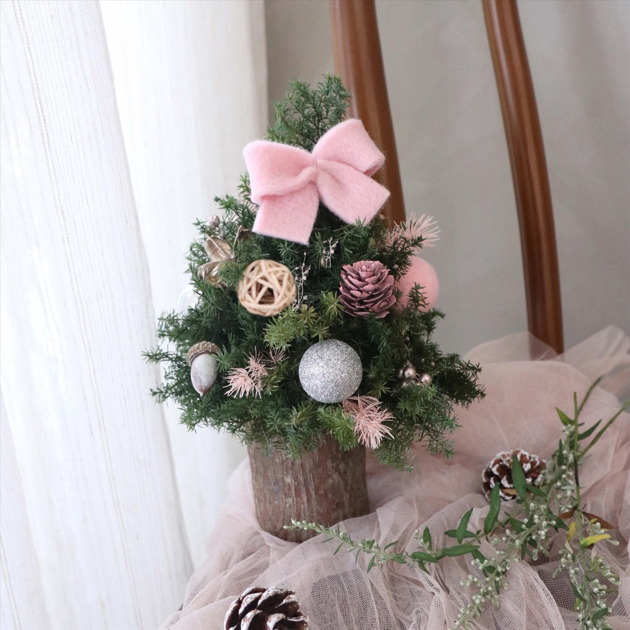 【課程】永恆雪松聖誕樹(小)  