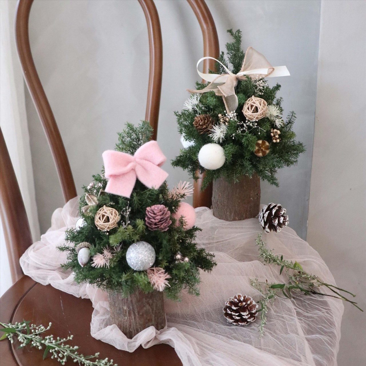 【課程】永恆雪松聖誕樹(小)  