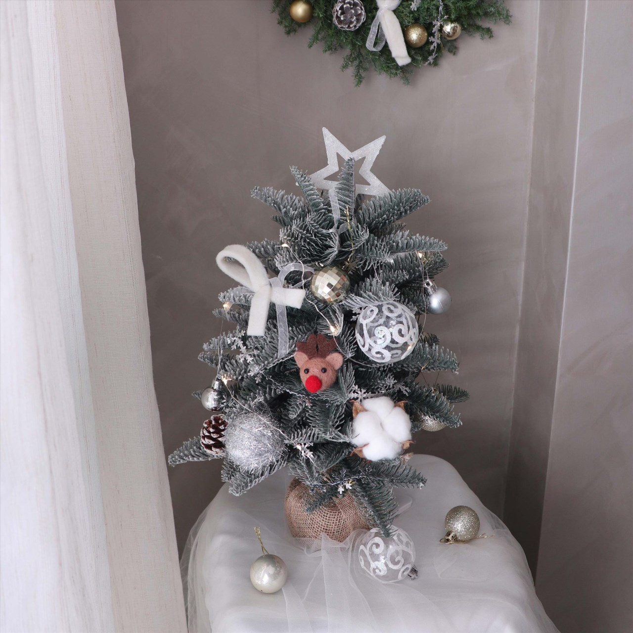 超高質感!仿真諾貝松聖誕樹