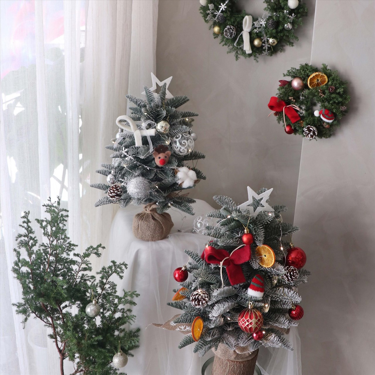 超高質感!仿真諾貝松聖誕樹