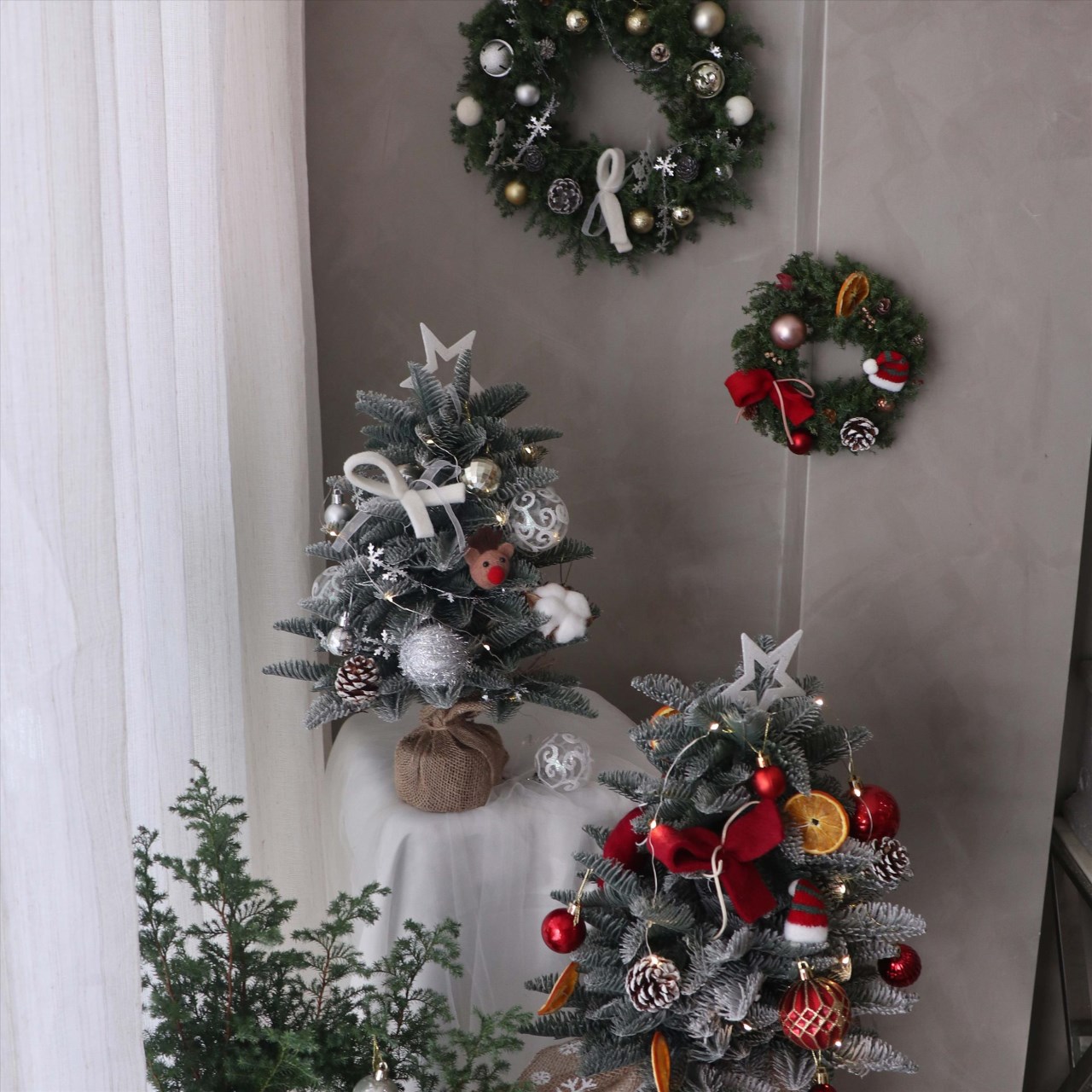 超高質感!仿真諾貝松聖誕樹