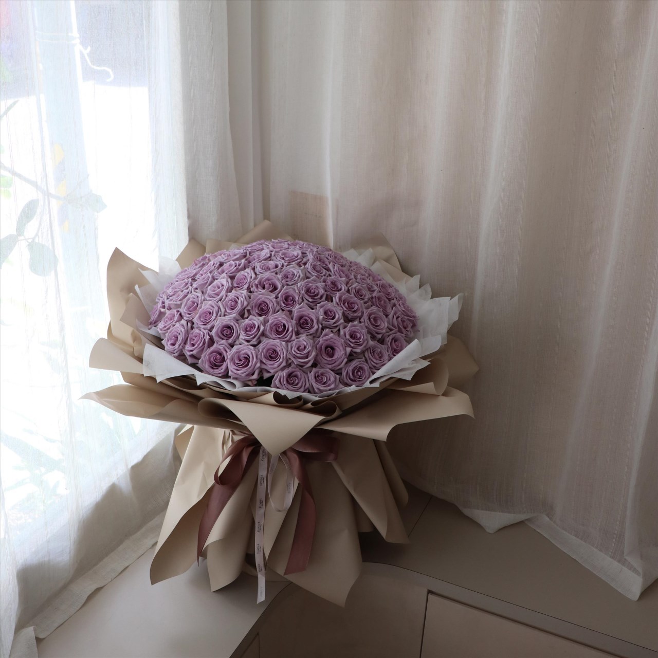 99朵進口玫瑰鮮花束