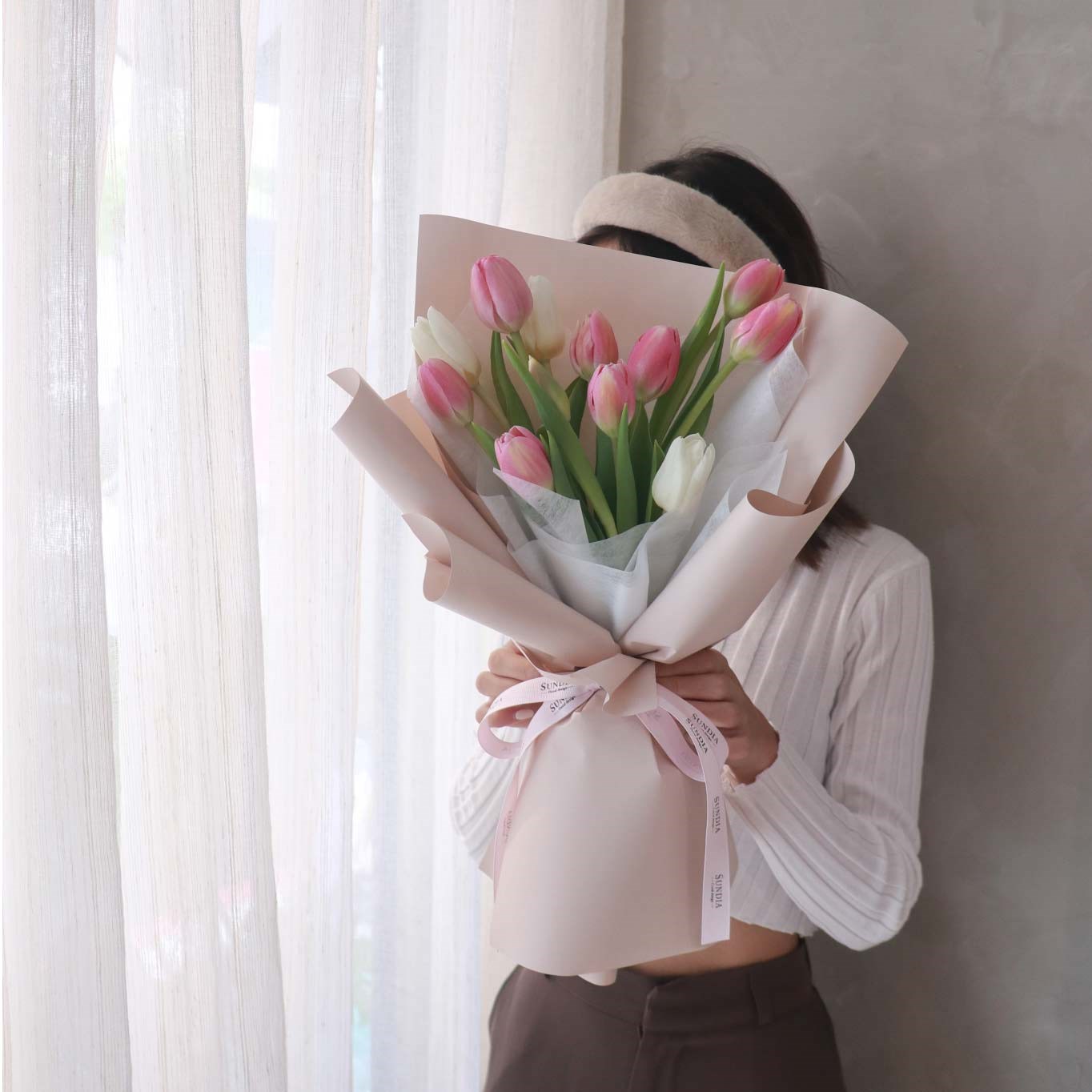 鬱金香鮮花束(不挑色)