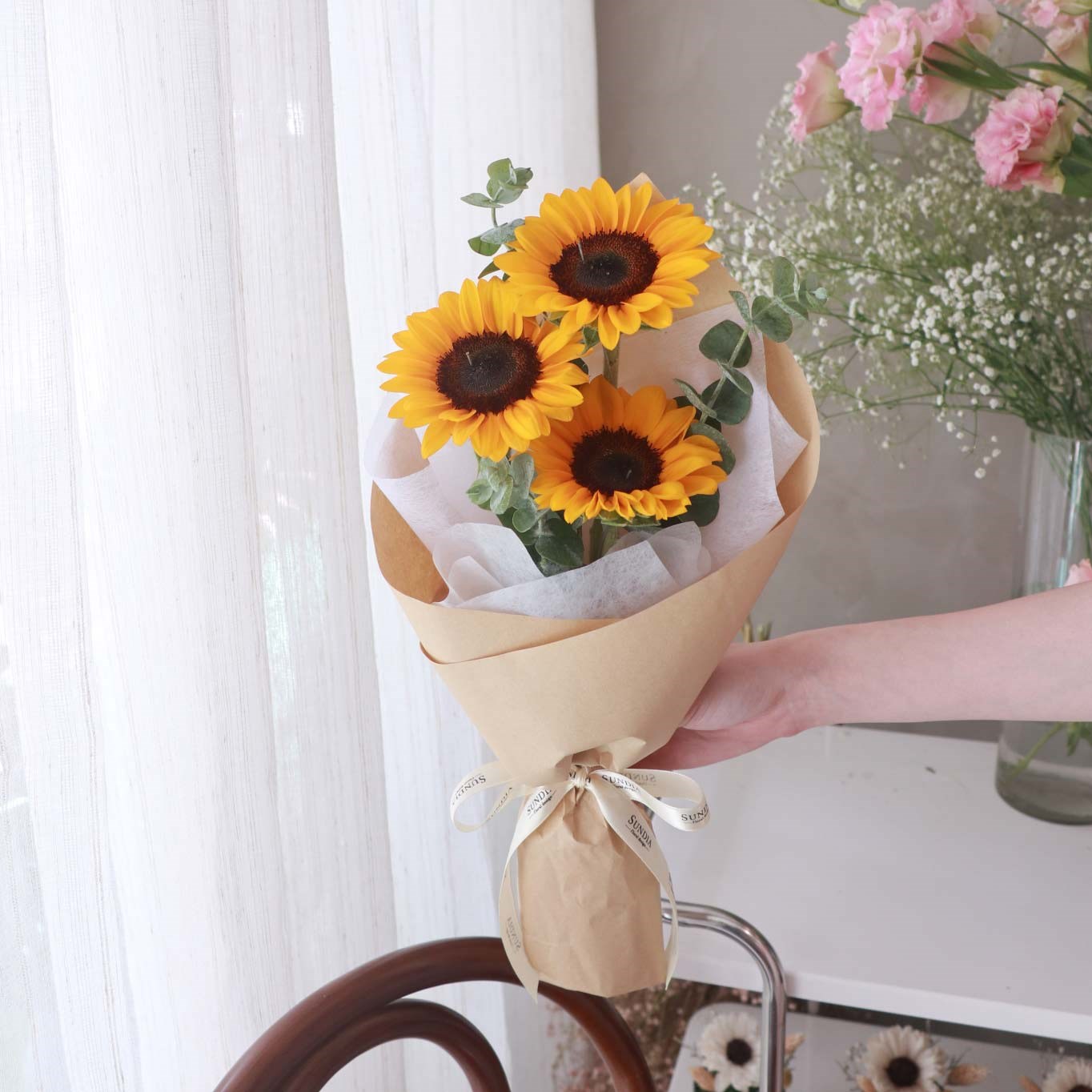 向日葵鮮花花束(小)