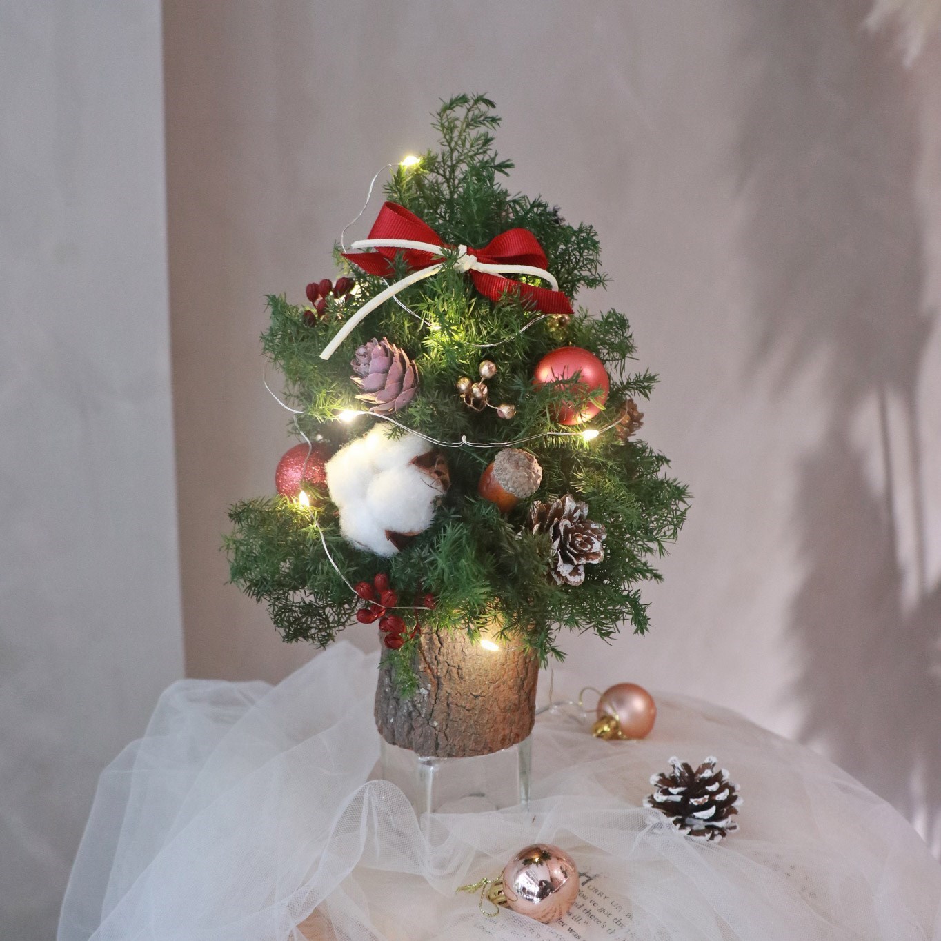 【課程】永恆雪松聖誕樹(小)  