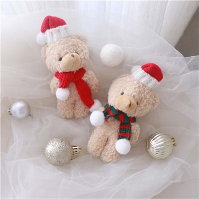 聖誕熊寶寶吊飾